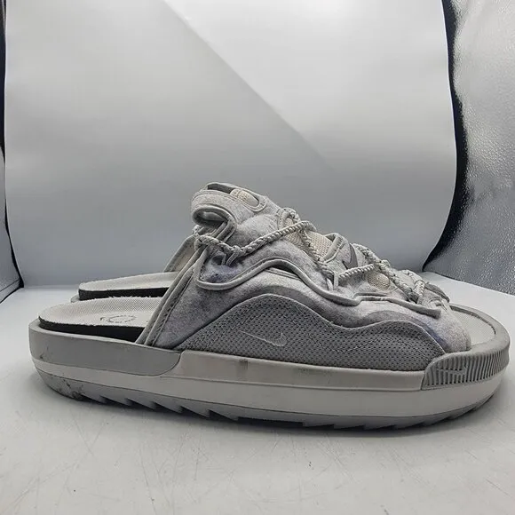 Nike Offline 2.0 Mens 10 Gray Sandals Summer Casual Walking Outdoors DJ6229-001