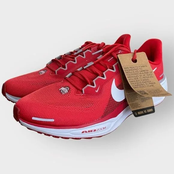 Nike Pegasus 41 Ohio State Buckeyes Running Shoes FZ5135-600 Mens size 11 New