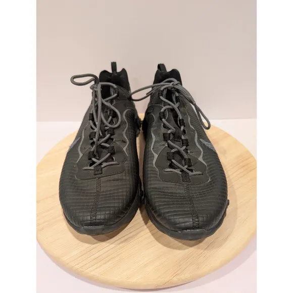 Nike React Element 55 Grid Black Mens Sz 12.5 Running Shoes Sneakers CI3835-002