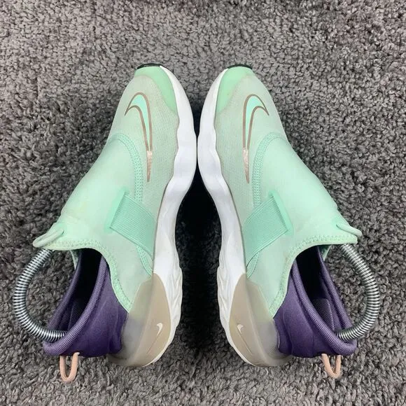 Nike React Flow Running Shoes Mint Foam DD3724 300 Youth 6