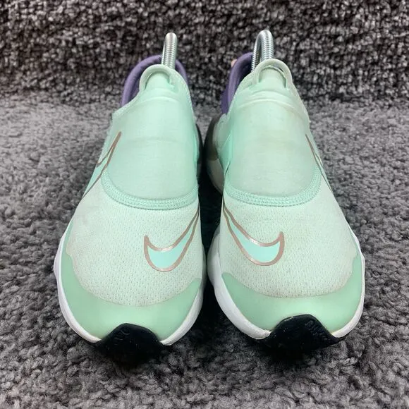 Nike React Flow Running Shoes Mint Foam DD3724 300 Youth 6