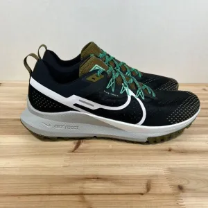 Nike React Pegasus Trail 4 hiking Running shoes mens 12 Black tan green