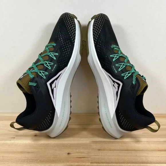 Nike React Pegasus Trail 4 hiking Running shoes mens 12 Black tan green