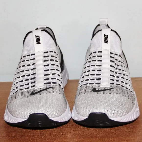 Nike React Phantom Run Flyknit 2 Oreo Shoes Mens 9.5 10.5 White Black