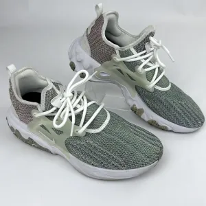 Nike React Presto Flyknit Multi Blue/Green/Red Running Shoes. Mens Size 12. EUC.