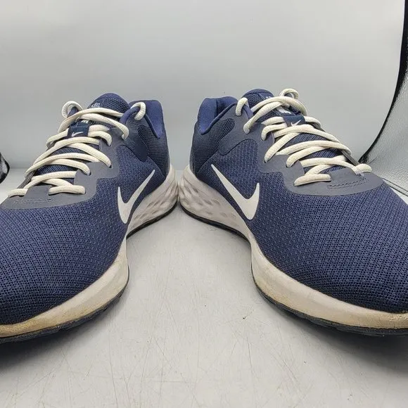Nike Revolution 6 Next Nature Mens 12 Midnight Blue Athletic Shoes DC3728-401