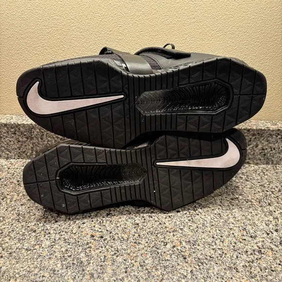 Nike Romaleos 4 Weightlifting Shoes Mens 13 CD3463-010 Black White Lifters✅