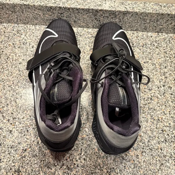Nike Romaleos 4 Weightlifting Shoes Mens 13 CD3463-010 Black White Lifters✅
