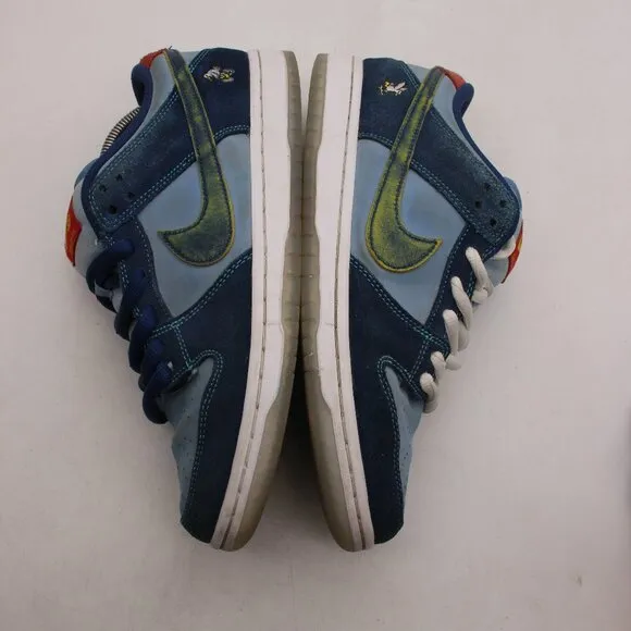 Nike SB Dunk Low “Why So Sad?”  Men's Size 8.5 Sneakers Blue Casual Shoes
