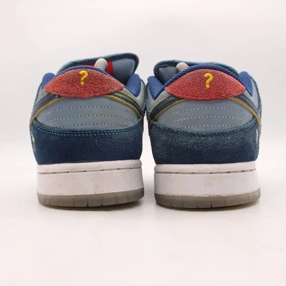 Nike SB Dunk Low “Why So Sad?”  Men's Size 8.5 Sneakers Blue Casual Shoes