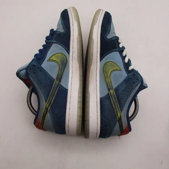 Nike SB Dunk Low “Why So Sad?”  Men's Size 8.5 Sneakers Blue Casual Shoes