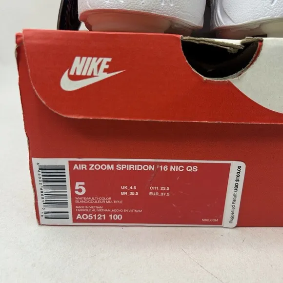 Nike Shoes Air Zoom Spiridon ‘16 NIC QS”International Flag” 2023