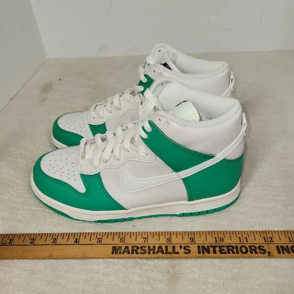 Nike Shoes Kids Sz 6.5 Green DB2179-002 Dunk High Phantom Stadium Basketball