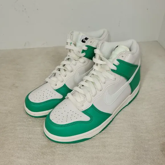 Nike Shoes Kids Sz 6.5 Green DB2179-002 Dunk High Phantom Stadium Basketball