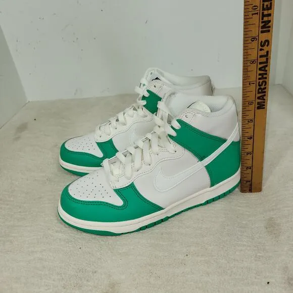 Nike Shoes Kids Sz 6.5 Green DB2179-002 Dunk High Phantom Stadium Basketball