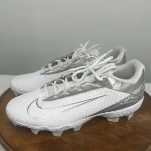 Nike Shoes Mens 10.5 Vapor Edge Shark 2 Fastflex DH5088-102 White Silver Cleats