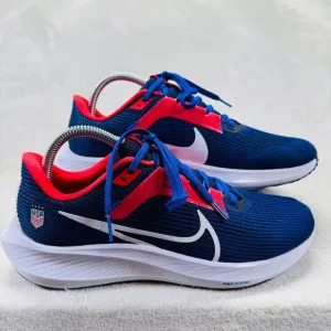 Nike Shoes Men's 8.5 Air Zoom Pegasus 40 FN0096-401 USA Running Sneakers Blue