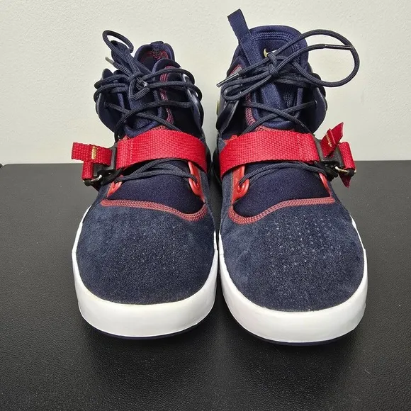 Nike Shoes Mens Size 12 Blue Air Force 270 Olympic Dream Team Strap AH6772-400