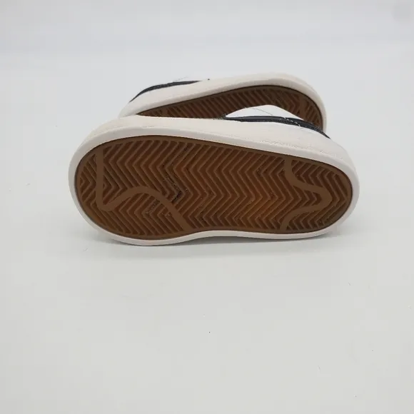 Nike Shoes Toddler 5c Blazer Low 77 Kids White Gray Black Strap DA4076-101