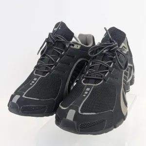 Nike Shox Navina Sneakers Women's 10 | Men's 8.5 Triple Black Sparkle Running