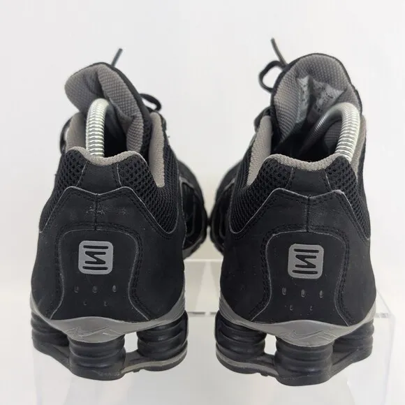 Nike Shox Navina Sneakers Women's 10 | Men's 8.5 Triple Black Sparkle Running