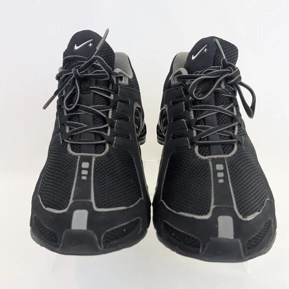 Nike Shox Navina Sneakers Women's 10 | Men's 8.5 Triple Black Sparkle Running