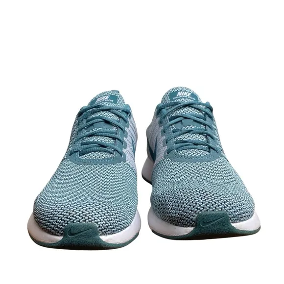 Nike Teal Green DualTone Racer Athletic Running Shoes Sneakers Size 6Y EUC