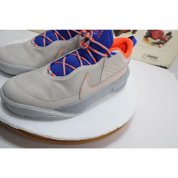 Nike Team Hustle D 10 Desert Sand Boys Size 7Y Running  CZ4179-001