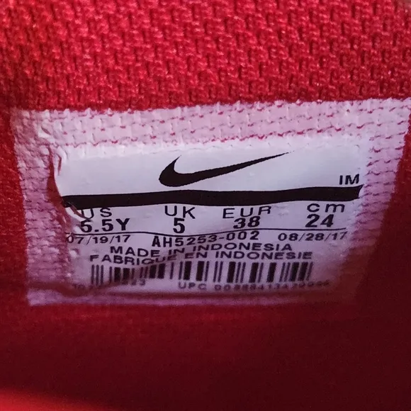 Nike Vandal Supreme 2017 release date 6.5 Youth Colorway silver red blue white