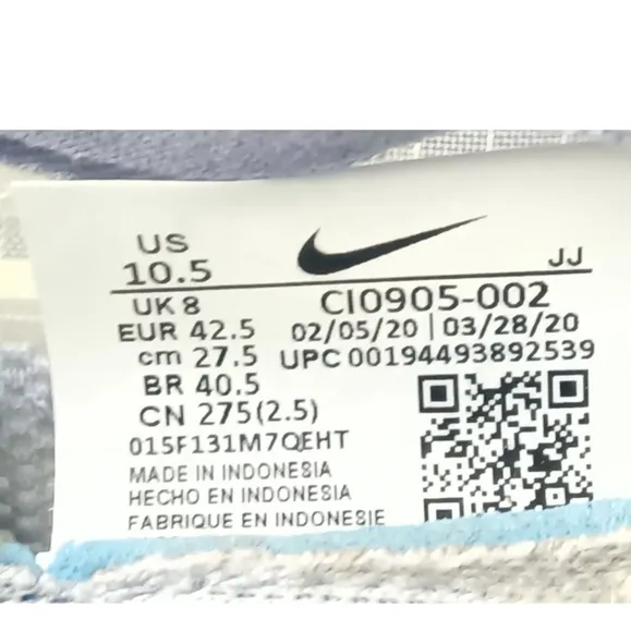 Nike Vista Lite Running Shoes Women's Size 10.5 Ghost Volt Sneakers CI0905 002