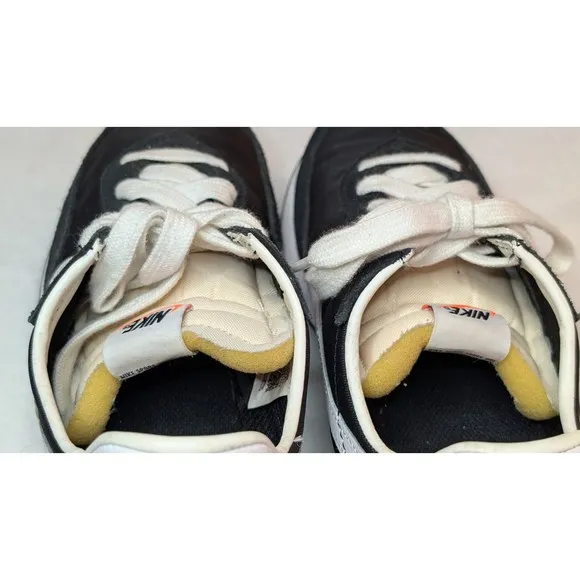 Nike Waffle Trainer 2 YTH Sz. 7 Athletic Shoe BLK/WHT Unisex Sneaker #DC6477-001