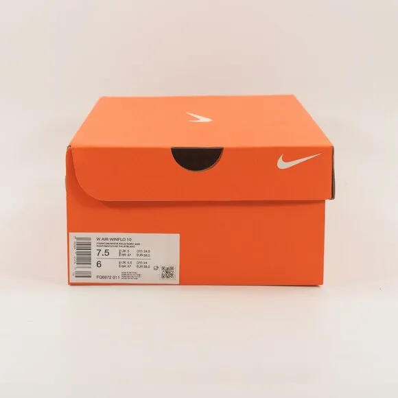 Nike Women's Air Zoom Winflo 10 'White' FQ6872-011 Running Multi-Size
