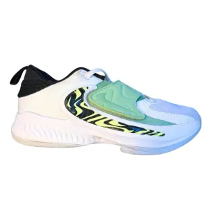 Nike Zoom Freak 4 Kids sz 2Y in Barely Volt (Mint Green &amp; White) DQ0552-100
