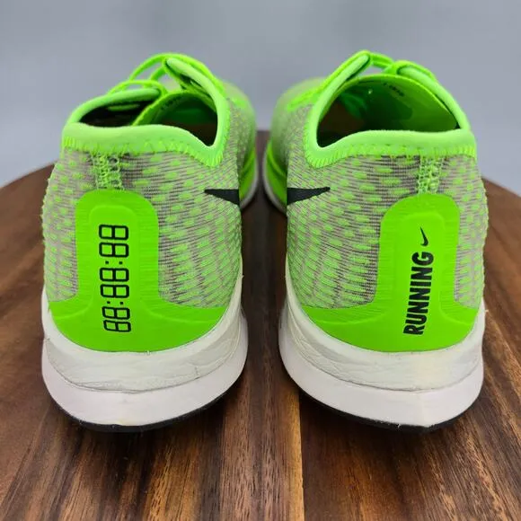 Nike Zoom Pegasus Turbo 2 Shoes Mens 11 Electric Green Athletic Running Sneakers
