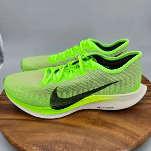 Nike Zoom Pegasus Turbo 2 Shoes Mens 11 Electric Green Athletic Running Sneakers