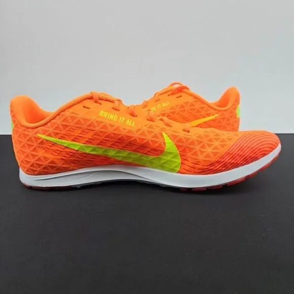 Nike‎ Zoom Rival XC Track Cleats Spike Running Shoes Orange CZ1795-801 Size 10.5