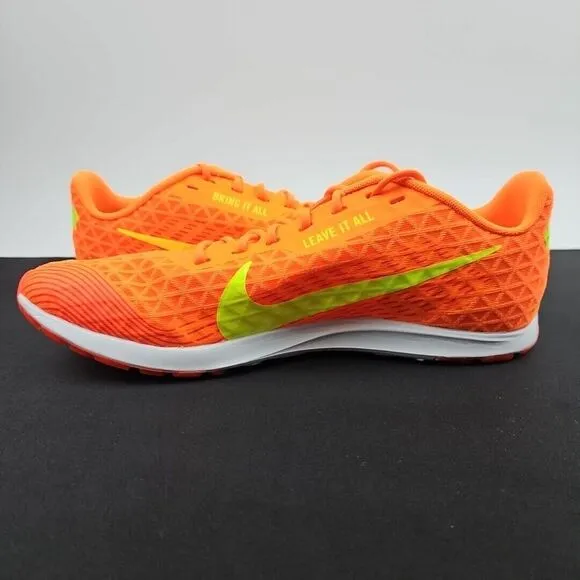 Nike‎ Zoom Rival XC Track Cleats Spike Running Shoes Orange CZ1795-801 Size 10.5