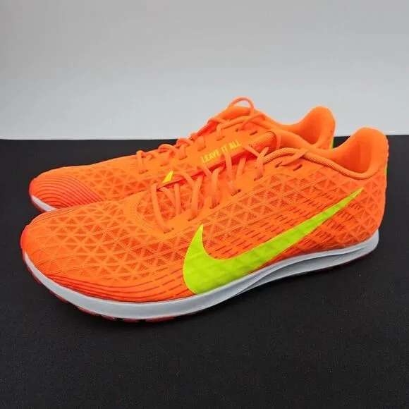 Nike‎ Zoom Rival XC Track Cleats Spike Running Shoes Orange CZ1795-801 Size 10.5