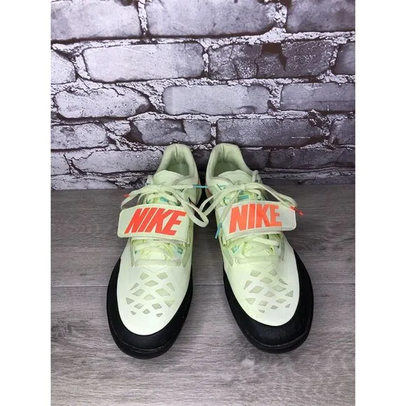 Nike Zoom Rotational 6 Barely Volt Hyper Green Mesh Orange Shoes Men 12M US/46EU