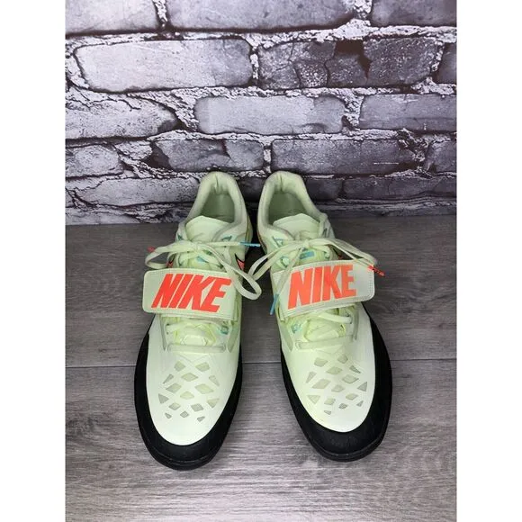 Nike Zoom Rotational 6 Barely Volt Hyper Green Mesh Orange Shoes Men 12M US/46EU