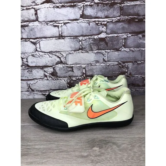 Nike Zoom Rotational 6 Barely Volt Hyper Green Mesh Orange Shoes Men 12M US/46EU