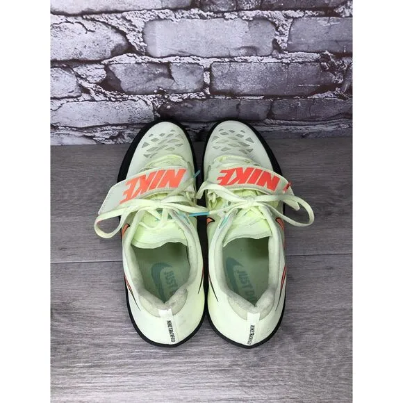 Nike Zoom Rotational 6 Barely Volt Hyper Green Mesh Orange Shoes Men 12M US/46EU