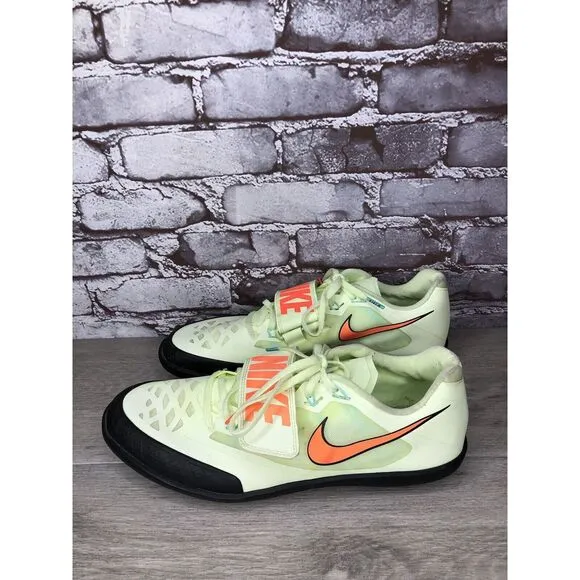 Nike Zoom Rotational 6 Barely Volt Hyper Green Mesh Orange Shoes Men 12M US/46EU