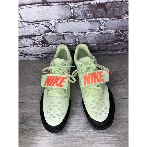 Nike Zoom Rotational 6 Barely Volt Hyper Green Mesh Orange Shoes Men 12M US/46EU