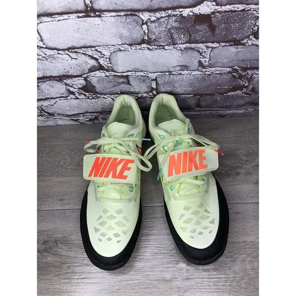 Nike Zoom Rotational 6 Barely Volt Hyper Green Mesh Orange Shoes Men 12M US/46EU