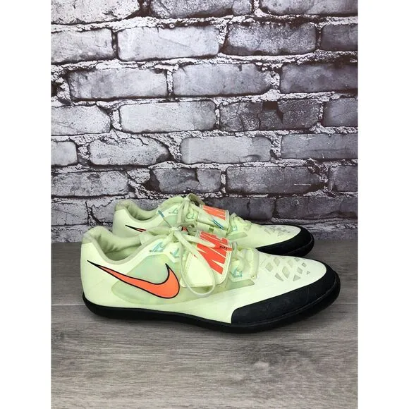 Nike Zoom Rotational 6 Barely Volt Hyper Green Mesh Orange Shoes Men 12M US/46EU