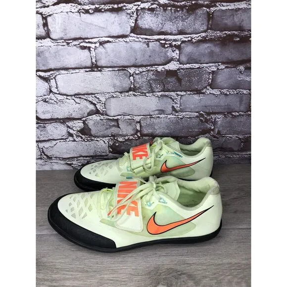 Nike Zoom Rotational 6 Barely Volt Hyper Green Mesh Orange Shoes Men 12M US/46EU