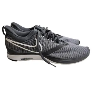 Nike Zoom Strike Running Shoes SZ 12 Dark Grey White Stealth