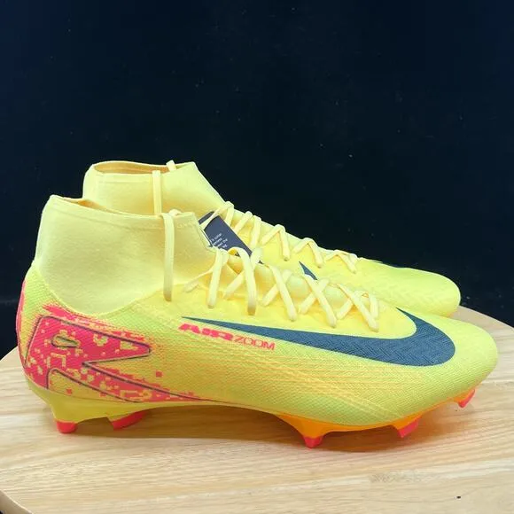Nike Zoom Superfly 10 Academy Km Fg/Mg Kylian Mbappe Orange Sz 11 [FQ8293-800]