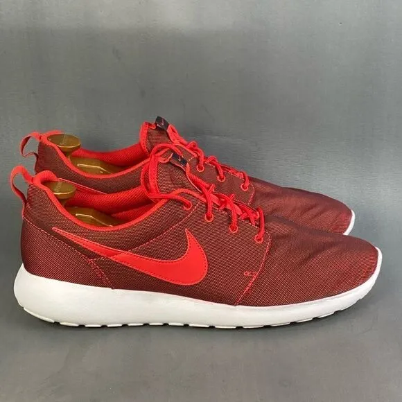 Nike Roshe One Premium 'University Red' sneaker shoes mens size 13